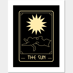 Tarot card Cat edition THE SUN Posters and Art